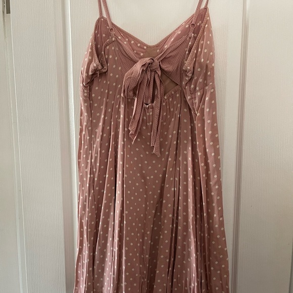 Pink polka dot dress. - Picture 2 of 2